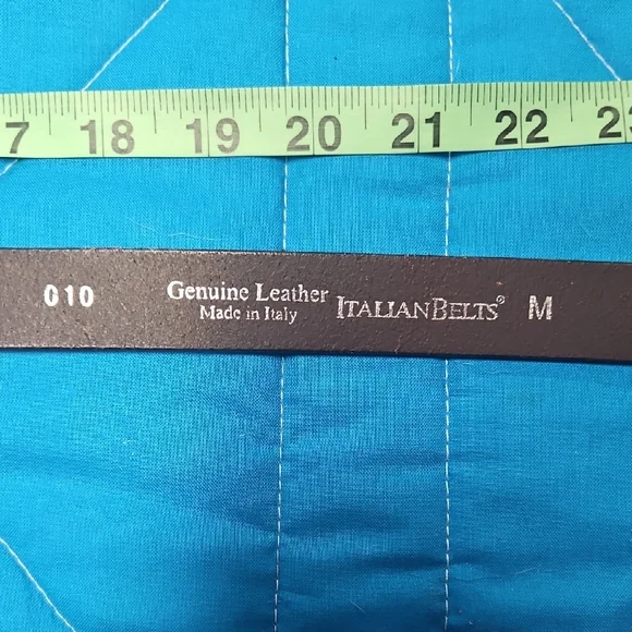 Women's Black Leather Belt NWOT - Picture 1 of 4